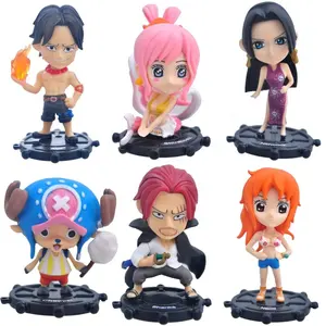Großhandel anime figuren ein stück set-Popular anime 6pcs/set 9cm 76 generation one piece action figure model figurine wholesale