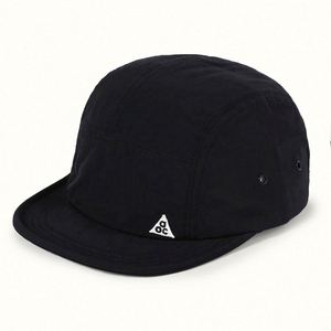 Gorra de béisbol deportiva unisex de 5 paneles, impermeable, con correa ajustable, visera corta, 100% algodón, para camping y running, venta al por mayor - Product Image 6