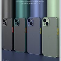 Casing Ponsel Mewah Anti Benturan Berlapis Matte untuk iPhone 17 16 15 14 13 12 11 Pro Max XS 7 8 Plus SE Mini