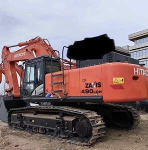 Excavadora de cadenas Hitachi Zaxis 490LCH de 50 toneladas con motor Kawasaki y sistema hidráulico para construcción - Product Image 3