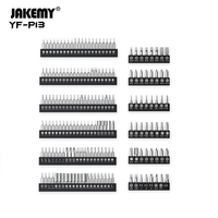 Kit d'outils de réparation de précision JAKEMY YF-P13 201-en-1 avec tournevis, pinces, spatules et tige flexible pour téléphone