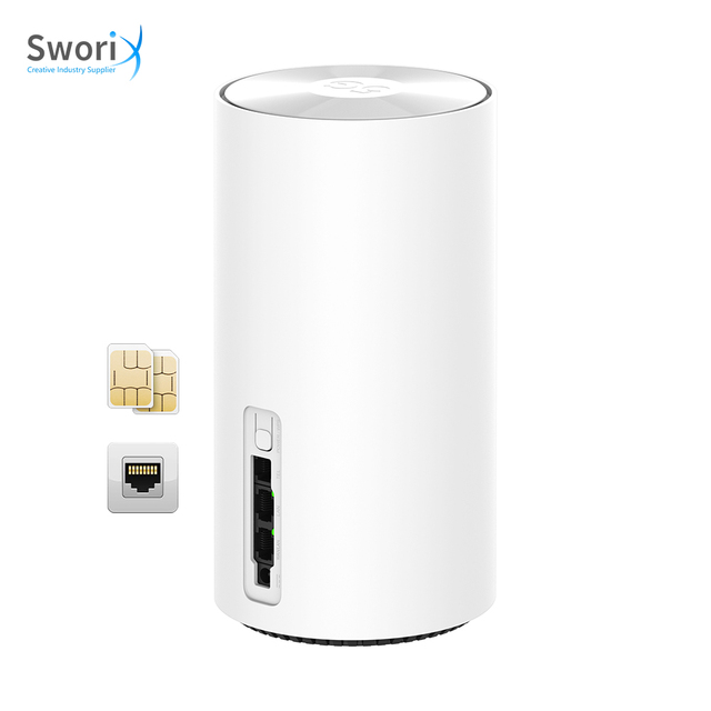 Sworix 4X4 Mimo Lte Dbdc Ax3600 Wifi Router Dual Band Wireless Outdoor Router 5G Lte Wifi Router With Sim Card Slot
