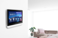 Smart Home Control Moniteur d'intérieur 7 pouces Sonnette de porte 4 appartements Unité extérieure de contrôle d'accès