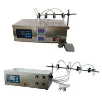 Ventes directes d'usine 4 têtes machine de remplissage 3.5L quantitatif liquide machine de remplissage jus machine de remplissage pour les petites entreprises