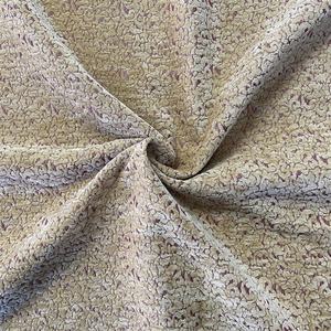 В наличии MOQ 1yd Роскошная 100 Полиэстеровая жаккардовая тканая мягкая бархатная ткань из синели для дивана и Затемняющая драпировка - Product Image 5