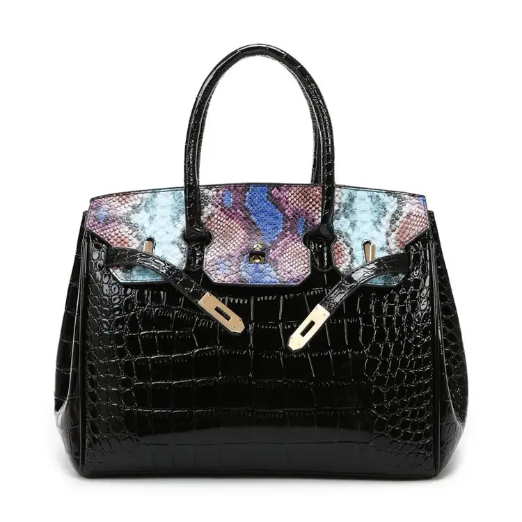 ZUOOU Fashion Handtasche mit hoher Kapazität, einfach und anmutig, hell in Farbe
