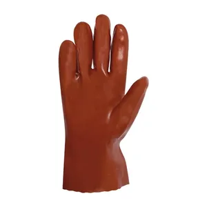 Guanto in PVC Juba 5P227RJDN 9 L, colore bordeaux - Product Image 2