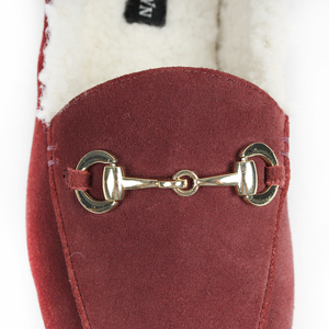 Fabricant <span class=keywords><strong>de</strong></span> chaussures personnalisé dernière conception chaussures plates pour femmes chaussures plates fantaisie en fausse fourrure pour la <span class=keywords><strong>marche</strong></span> en plein air mocassins décontractés personnalisés - Product Image 5