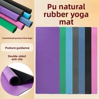 Tapete de Yoga de PU Personalizado de Alto Rendimiento para Revitalización Metabólica y Moldeamiento Corporal Intensivo, Tapetes de Yoga al por Mayor