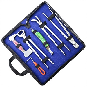 Kit professionnel d'outils de soin des sabots pour chevaux : Pince à dégrossir les sabots, Couteau à sabots, Pince à ongles, Ensemble de toilettage - Product Image 1