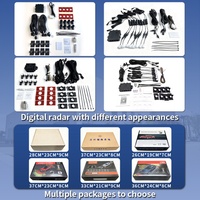 Kit de capteurs de stationnement sans fil Toyota Crown Kluger pour système d'assistance au stationnement Toyota, capteur de recul d'angle avec 8 capteurs