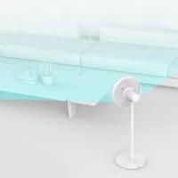 Ventilateur sur pied intelligent Global Mi 2, contrôle par application électrique, vent naturel, version européenne, réglable, grand angle, faible bruit, plastique