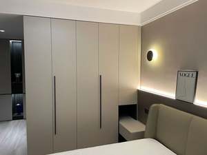 Fabricante de muebles a medida, muebles de dormitorio, armario moderno modular de madera, armario de dormitorio de diseño, estilo minimalista - Product Image 6