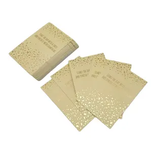 Unique Features Customization Glitter Luxury Thank you Cards Eco-friendly Materials Greeting Cards For Wedding Invitation
