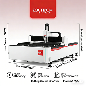 Machine <span class=keywords><strong>de</strong></span> découpe laser à fibre CNC 2kW 4kW 3015 3000*1500mm pour acier au carbone et aluminium 1500 Watts - Product Image 1