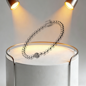 Pulsera de Cadena 925 con Diseño de Corazón y Serpiente, Broche de Árbol de Flores, Brazalete Decorativo para Mujer, Joyería, Regalo - Product Image 5