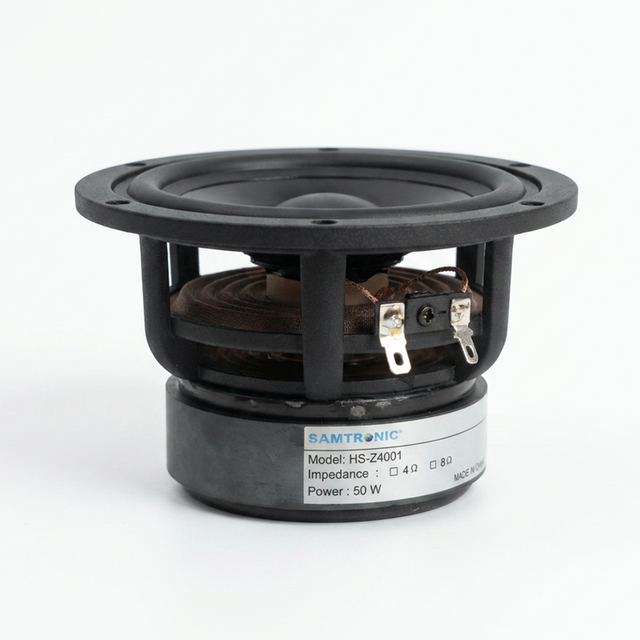 Samtronic 3 Inch Bass Speaker Driver 4 Ohm 30W Supper Bass Audio Square Woofer DIY Sound Music Bookshelf Loud Speaker