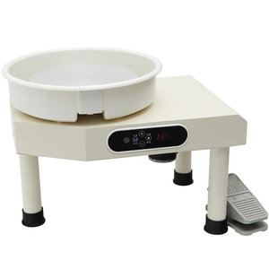Xin Bowen Chất Lượng Tốt 350W Điện Gốm Bánh Xe Gốm Máy Làm Việc Đất Sét Cho Gốm Làm Việc Gốm Sứ Đất Sét - Product Image 4