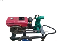 Mesin Diesel 18 HP Berpendingin Air Koneksi Fleksibel Unit Pompa Air 6-inci