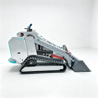 Mini-chargeuse compacte diesel Euro 5 EPA YG 420 kg avec une forte performance de traction pour les travaux à la ferme