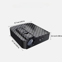 Lampe de bienvenue pour porte de voiture sans fil avec logo personnalisé Lampe de projection à LED pour accessoires de voiture décoratifs d'intérieur