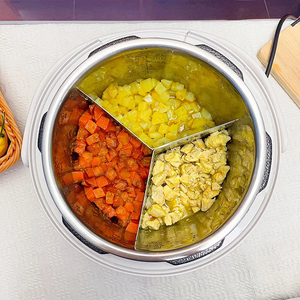 Nồi áp suất điện đa chức năng nồi 3 phút nhanh chóng sưởi ấm 30 menu công thức tùy chỉnh 3 L thép không gỉ bên trong nồi - Product Image 5