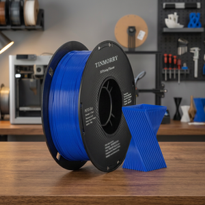 TINMORRY PETG Filamento 1,75mm, PETG rápido-Filamento de impresión 3D Eco, para impresora 3D Bambu /Creality FDM, 1 KG 1 carrete, Klein Blue - Product Image 3