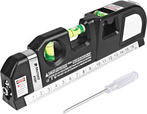 Ligne horizontale transversale polyvalente Mesure du cholestérol normal Produit industriel Boîte en carton Niveau laser en alliage d'aluminium 3 ans - Product Image 1