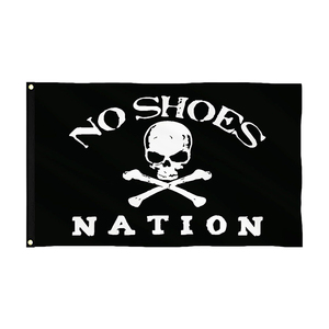 Personnalisé 12x18 Pouces Petit Double Face Jolly Roger <span class=keywords><strong>Pirate</strong></span> Cross Yacht Drapeaux <span class=keywords><strong>Pirate</strong></span> Bateau Drapeau - Product Image 2
