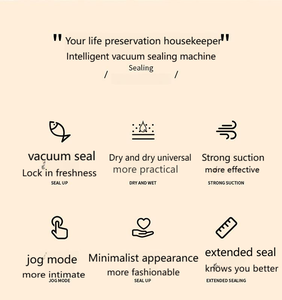 New Home Digital Display Vacuum Sealing Machine <b>Kitchen</b> Food Packaging Machine <b>Small</b> Household Molding Machine Food Preservation - Product Image 5