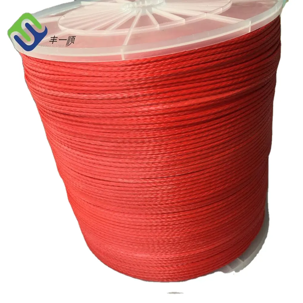 12 3mm vermelho vertente UHMWPE linha de paraglider