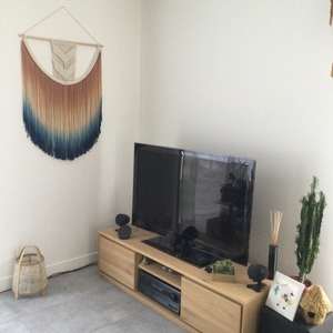 <span class=keywords><strong>Tapiz</strong></span> colgante de pared de macramé redondo <span class=keywords><strong>Circular</strong></span> grande, tinte degradado personalizado, decoración Bohemia - Product Image 6