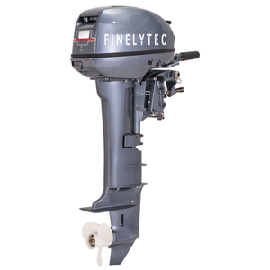 Moteur marin économique 2 temps 9,9 CV 246cc 2 cylindres CE personnalisé en usine pour bateau de pêche et de loisirs - Product Image 1