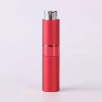 Atomiseur de parfum portable en aluminium à prix avantageux, 10 ml, mini flacon en verre rechargeable, atomiseur de parfum rechargeable à visser