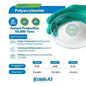 Hpam polyacrylamide <span class=keywords><strong>Powder</strong></span> สำหรับสารเคมีในบ่อน้ำมันบนชายฝั่ง - Product Image 2