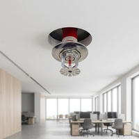 Arroseur ESFR droit en laiton conforme NFPA 13 K14.0, équipement incendie pour feux de classe A et B