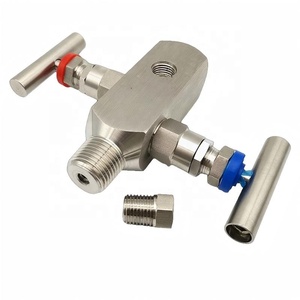 ใหม่เอี่ยม 100% ของแท้ EF-3 2 แมนิโฟลด์ SS316L 1/2'' NPT M X F 6000PSI ซีล PTFE มาตรฐาน CE สำหรับเกจวัด 3051 EJA - Product Image 6