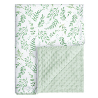 Couverture polaire douillette printemps-été pour bébé, idéale pour la sieste et les chambres climatisées, pour nouveau-né