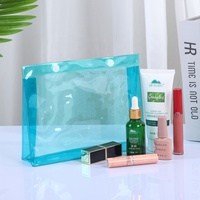 Pochettes transparentes colorées recyclables pour maillots de bain, bikinis et tenues de natation, sacs cosmétiques en PVC