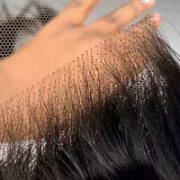 ELI HAIR Cierre Frontal de Encaje HD Transparente, Encaje Suizo Transparente, Peluca de Encaje HD Fina de Alta Definición