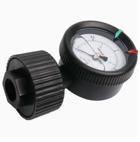 Diaphragm Pressure Gauge PP-60 Plastic Anti-vibration PCB Environmental-friendly Electronic Pressure Gauge