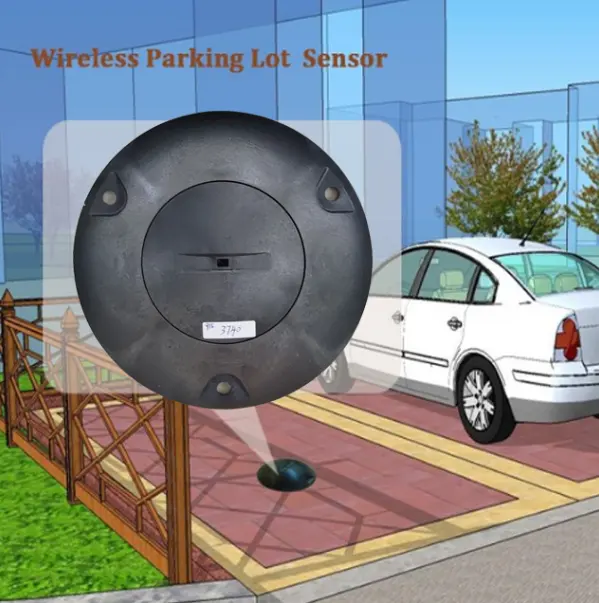 Rosim पार्किंग के लिए अधिभोग सेंसर आउटडोर वायरलेस कार पार्क मार्गदर्शन प्रणाली