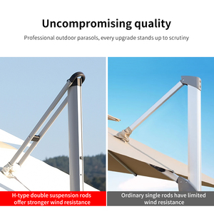 Parasols <span class=keywords><strong>de</strong></span> patio, chaises <span class=keywords><strong>de</strong></span> <span class=keywords><strong>plage</strong></span> d'extérieur, parasols <span class=keywords><strong>de</strong></span> jardin, mobilier d'extérieur <span class=keywords><strong>de</strong></span> luxe, <span class=keywords><strong>parasol</strong></span> <span class=keywords><strong>de</strong></span> grande taille, <span class=keywords><strong>parasol</strong></span> solaire d'extérieur - Product Image 6