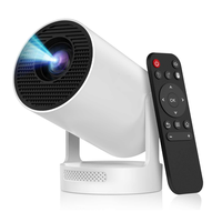 Projecteur LED portable JUNUO HY300Ultra Mini 170 Lumens 720P 4K Android 14 à courte focale, faible bruit, sans fil, pour entreprise et home cinéma