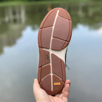 Espadrilles de sport pour hommes en cuir véritable bleu marine, à lacets, décontractées, confortables, respirantes, légères, résistantes à l'usure et antidérapantes