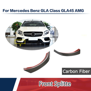 ครีบกันชนหน้าคาร์บอนไฟเบอร์สำหรับรถยนต์เมอร์เซเดส-เบนซ์ จีแอลเอ คลาส จีแอลเอ <span class=keywords><strong>45</strong></span> เอเอ็มจี ปี 17-19 - Product Image 6