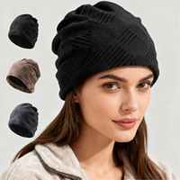 Bonnet tricoté pour femmes, mode hiver, coupe-vent, isolation, utilisation quotidienne au bureau
