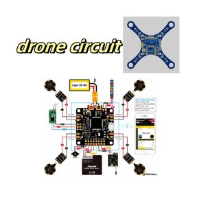 Gruppo PCB con Base in alluminio ad alta frequenza per circuiti di droni materiali pcb utilizzati nella progettazione di circuiti stampati PCB - Product Image 1