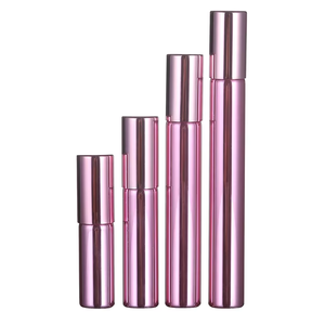 Rollo de color rojo de 10ml en botella delgada 3ml 5ml 8ml botella de rodillo de vidrio para aceite esencial o perfume Etiqueta Privada aceptable - Product Image 4