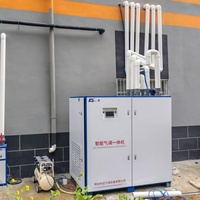 Intelligente automatische CA-behoud geïntegreerde machine voor gasanalyse en zuurstof- & CO2-verwijdering voor kleine vershoudmagazijnen